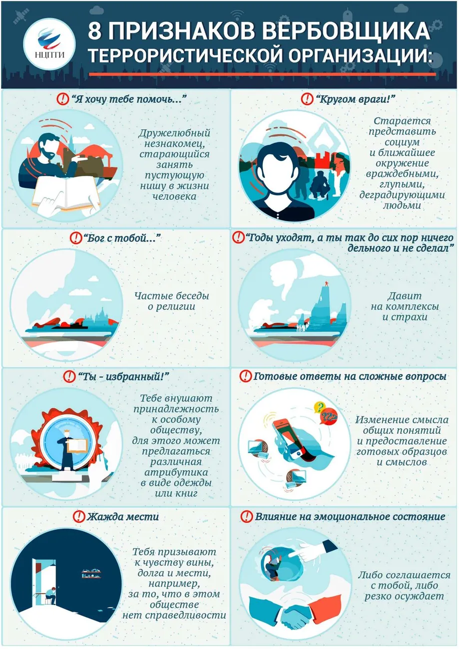 Памятка вербовка